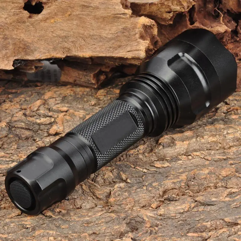 Ultra Bright C8 Flashlight Black Multi Color Durable - Image 2