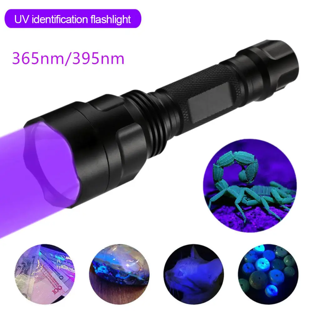 Ultra Bright C8 Flashlight Black Multi Color Durable - Image 5