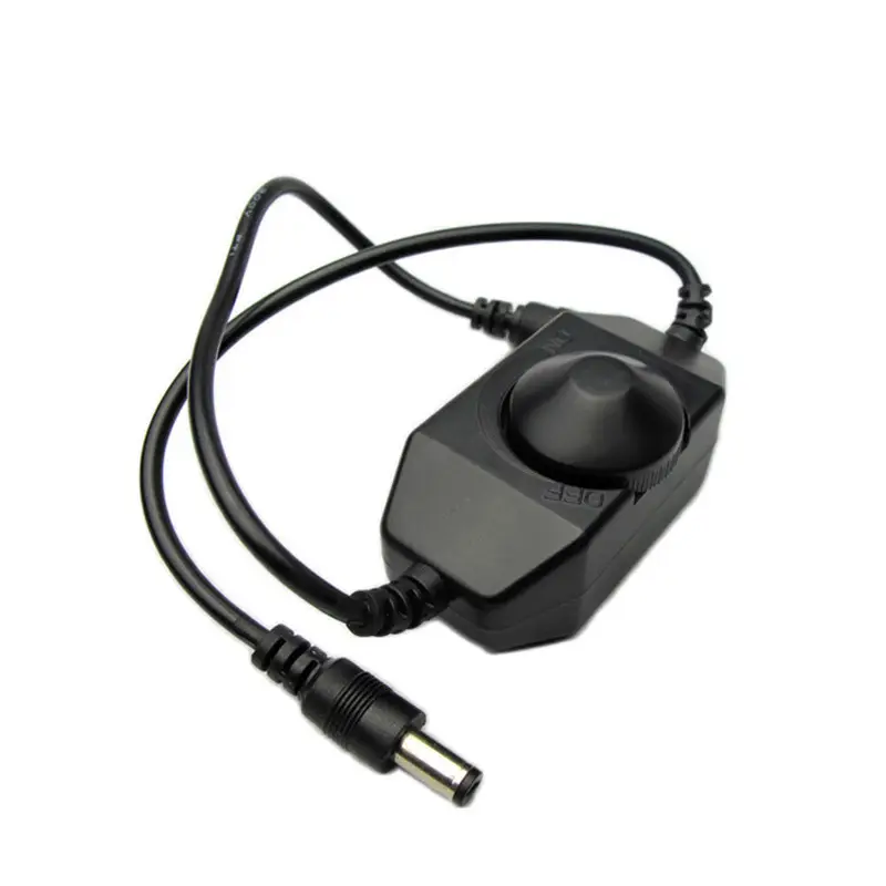 LED Dimmer Switch 12-24V Black Stepless Control - Image 2
