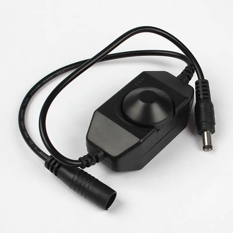 LED Dimmer Switch 12-24V Black Stepless Control - Image 4
