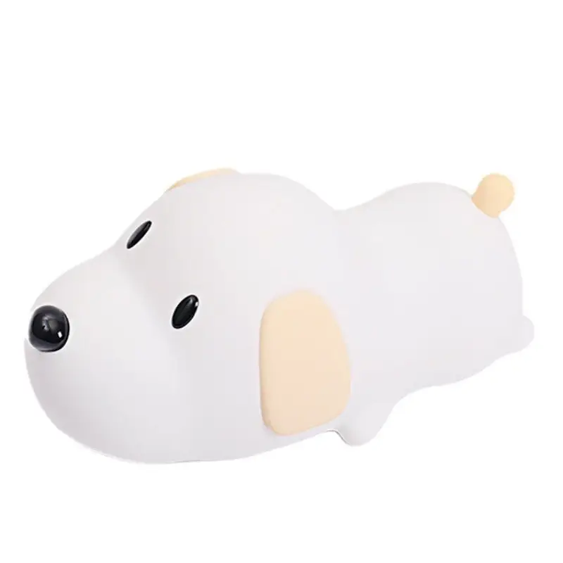 USB Rechargeable Silicone Mouse Night Light for Kids Room - Image 5