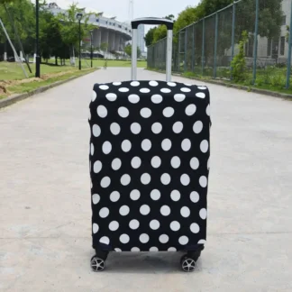 Polka Dot Luggage Cover 18-28 Inch Elastic Dust Protector