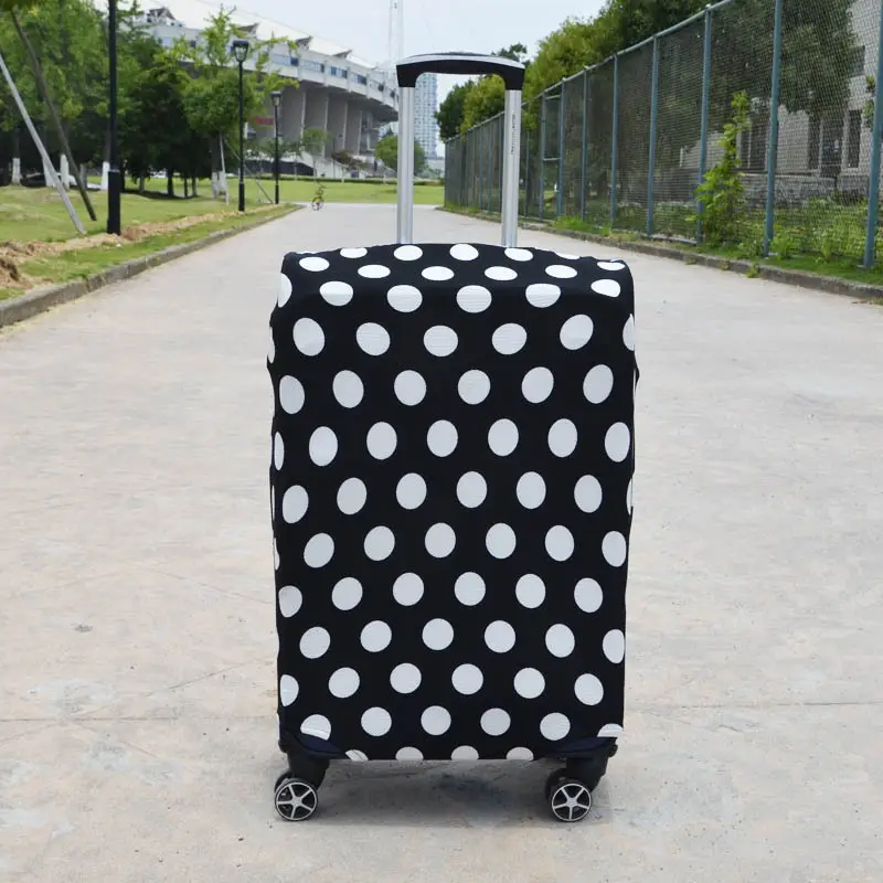 Polka Dot Luggage Cover 18-28 Inch Elastic Dust Protector