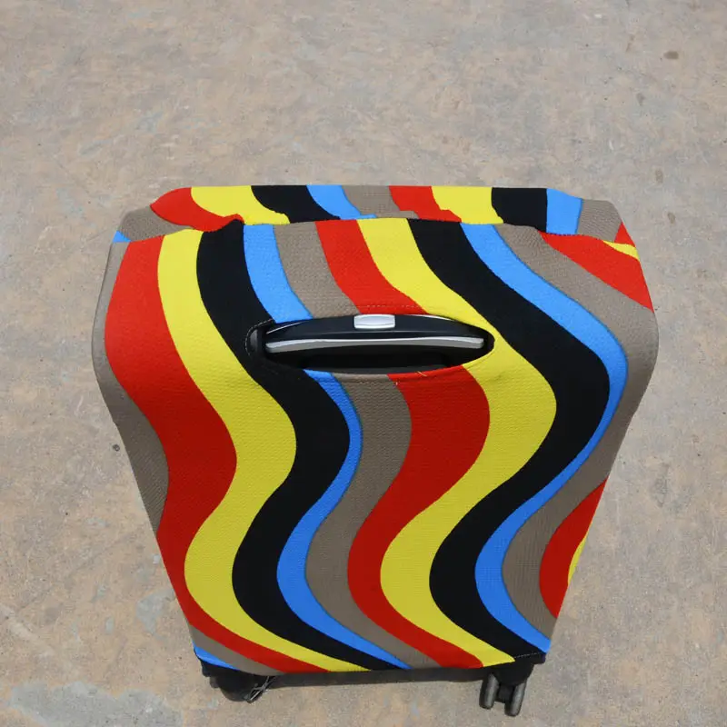 Polka Dot Luggage Cover 18-28 Inch Elastic Dust Protector - Image 2