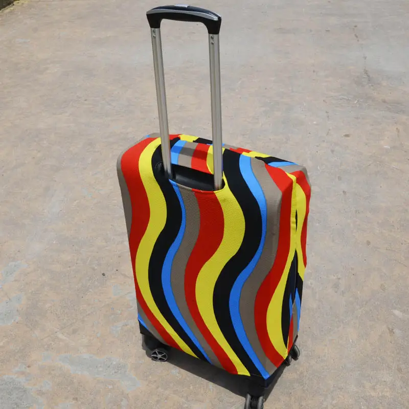 Polka Dot Luggage Cover 18-28 Inch Elastic Dust Protector - Image 3