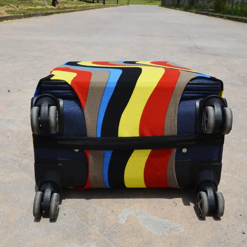 Polka Dot Luggage Cover 18-28 Inch Elastic Dust Protector - Image 4