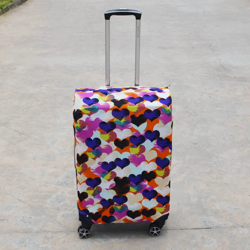 Polka Dot Luggage Cover 18-28 Inch Elastic Dust Protector - Image 7