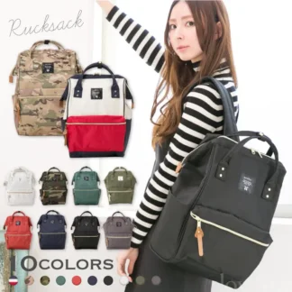Women's Multi-Functional Backpack Black Durable Stylish