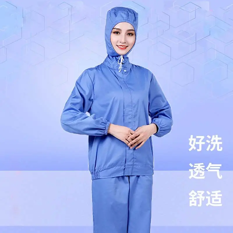 Hooded Work Clothes for Food & Pharma Factories - Image 2