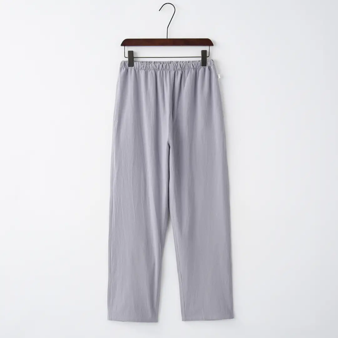 Men Cotton Linen Taiji Pants Loose Fit Multi Color - Image 5
