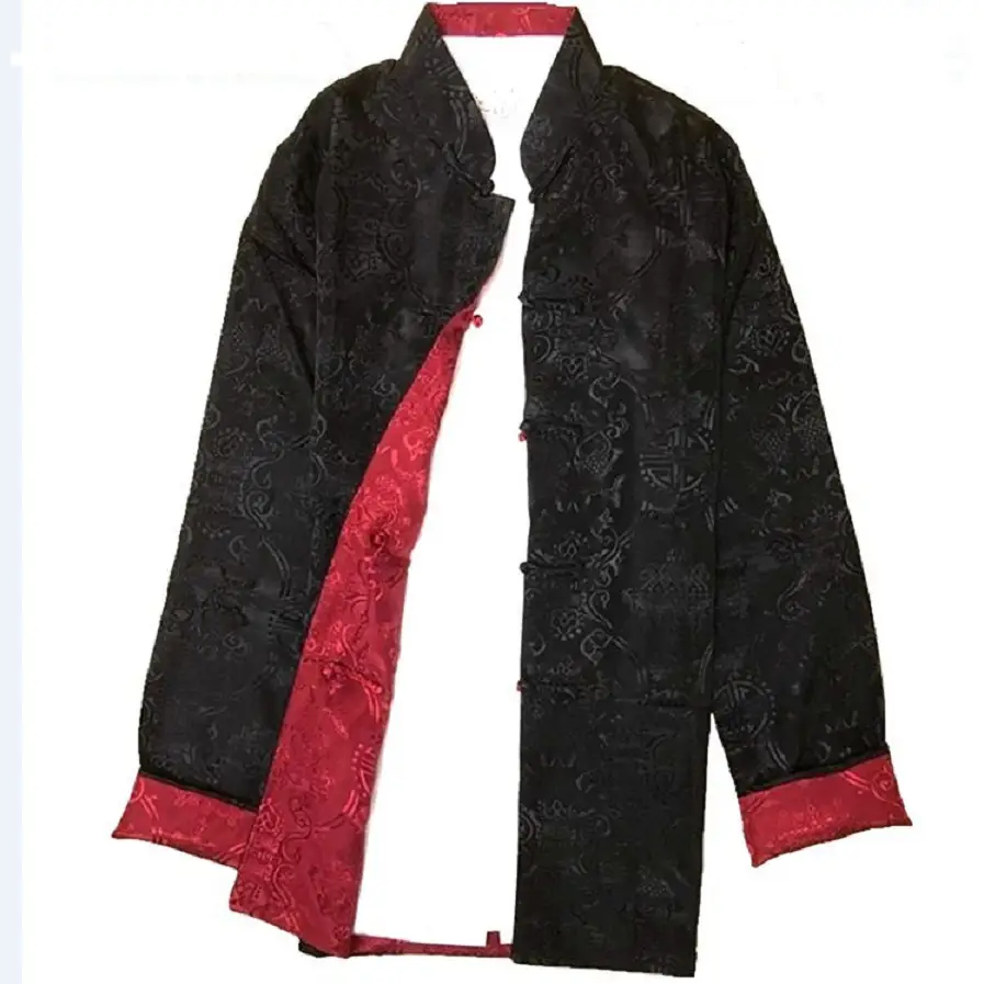 Men Women Chinese Tang Suit Jacket Cotton Blend Multi Color - Image 5