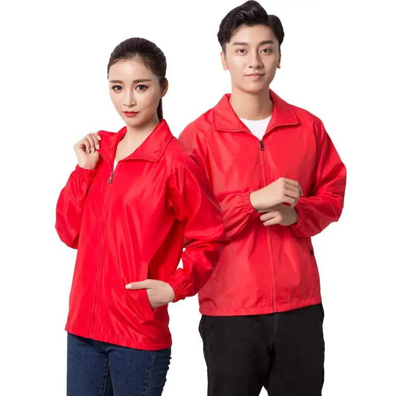 Stylish Windbreaker Jacket for Men Red Yellow Green Blue - Image 5