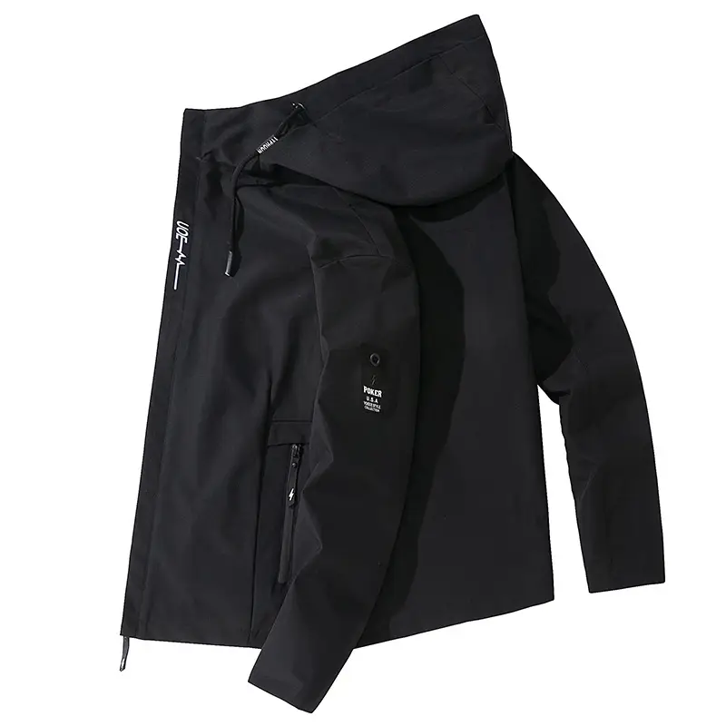 Men Hooded Casual Jacket Autumn New Style - Image 2