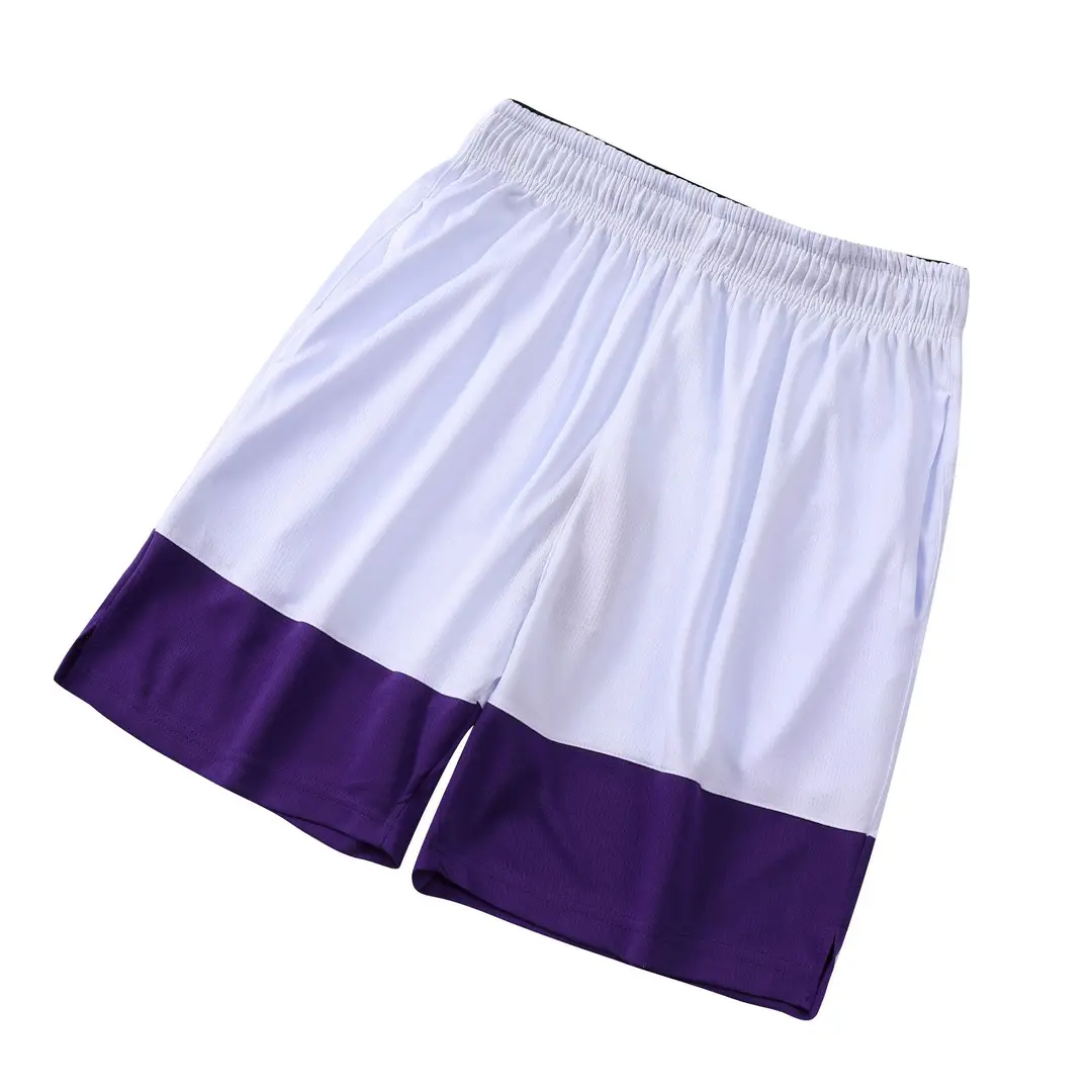 Men's Blue White Sports Shorts Summer Quick-Dry - Image 3