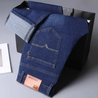 Men Denim Jeans Blue Loose Fit Premium Quality