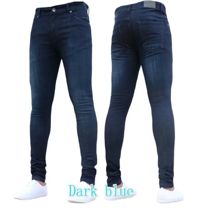 Slim Fit Stretch Denim Pants for Men Multi Colors - Image 2