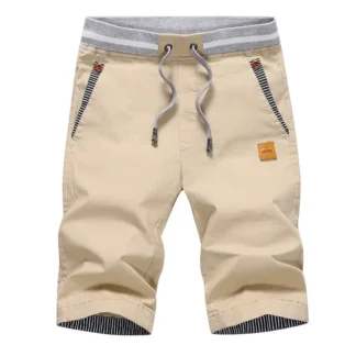 Men Khaki Cotton Summer Shorts Medium to XL