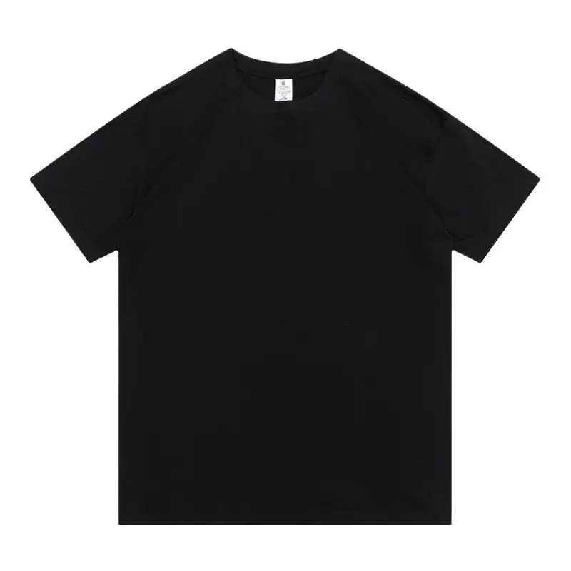 Men Loose Fit Cotton T-Shirt White Summer - Image 5
