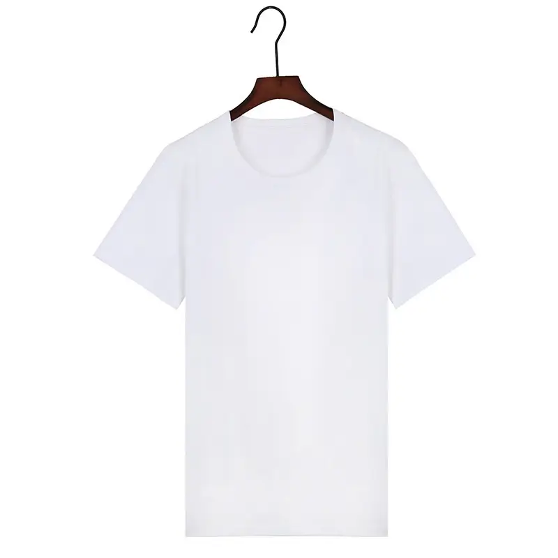 Custom Cotton Round Neck T-Shirt for Men, Durable & Stylish - Image 5