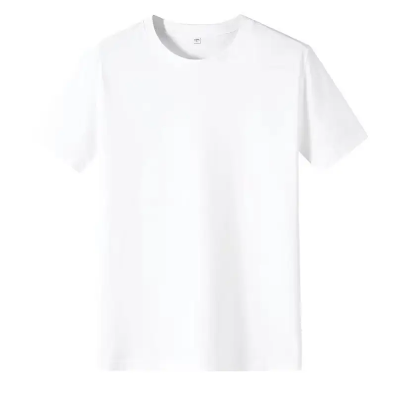 White Graphic T-Shirt Men Summer Stylish Retro - Image 5