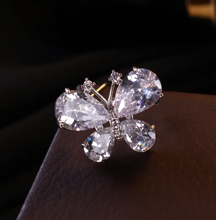 Snowflake Zircon Brooch for Women - Image 6