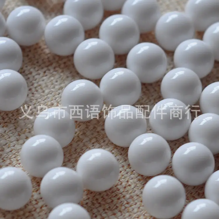 Black & White Plastic Balls 18mm Educational Decor - Image 3