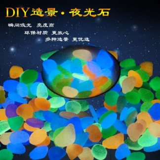 DIY Luminous Glass Stones for Garden & Decor