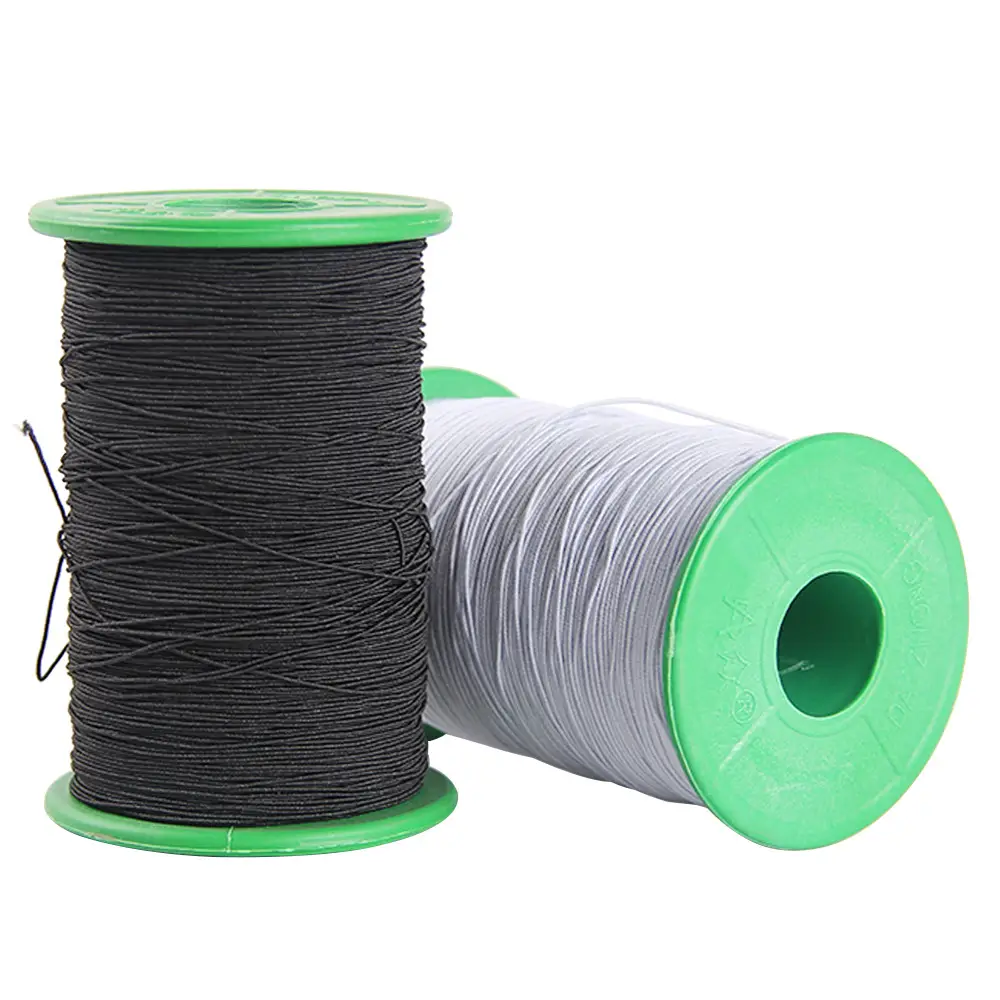 Elastic Line Black White Single Strand Durable Craft Material - Image 5