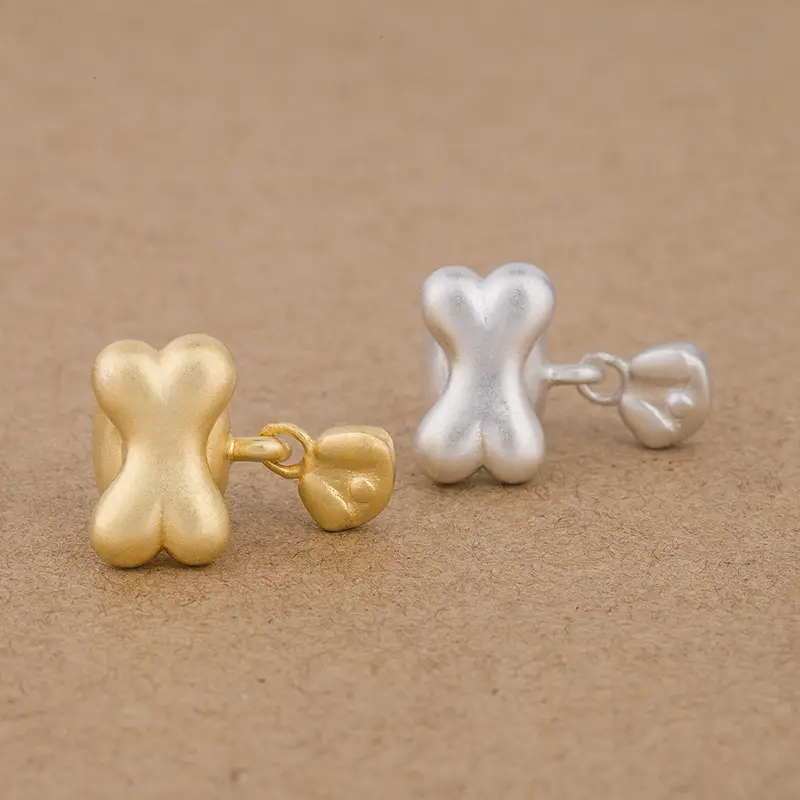Bone Paw Charm S999 Silver for Women - Image 3