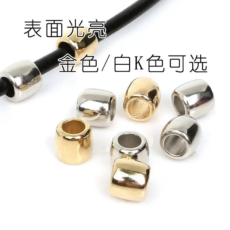 DIY Large Hole Bucket Beads for Jewelry Making - Image 2