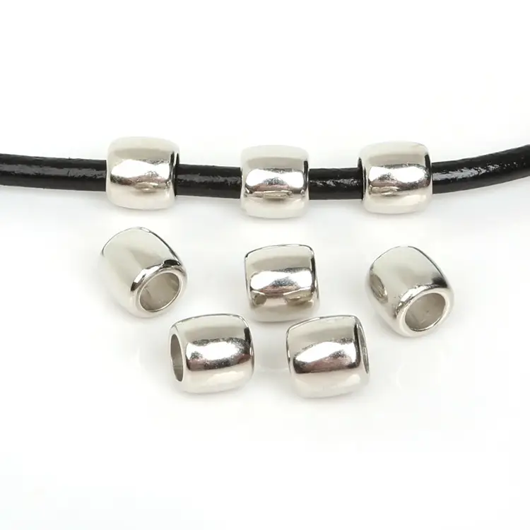 DIY Large Hole Bucket Beads for Jewelry Making - Image 5
