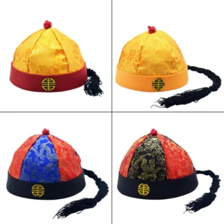 Premium Silk Scenic Landlord Hat for Kids 2-10 Months