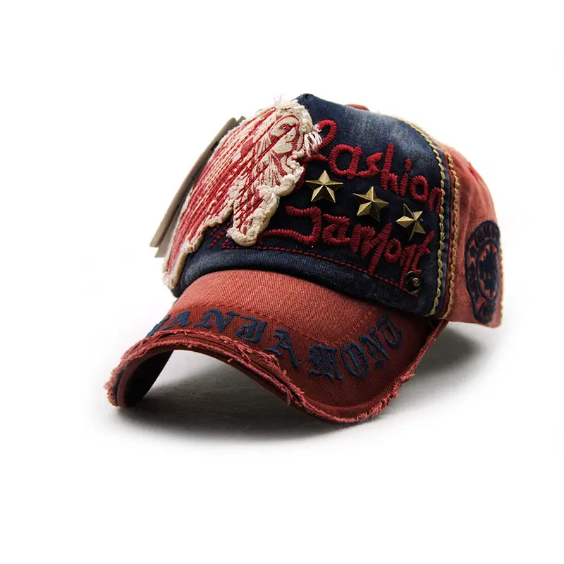 Men Casual Baseball Cap with Embroidered Design - Image 6
