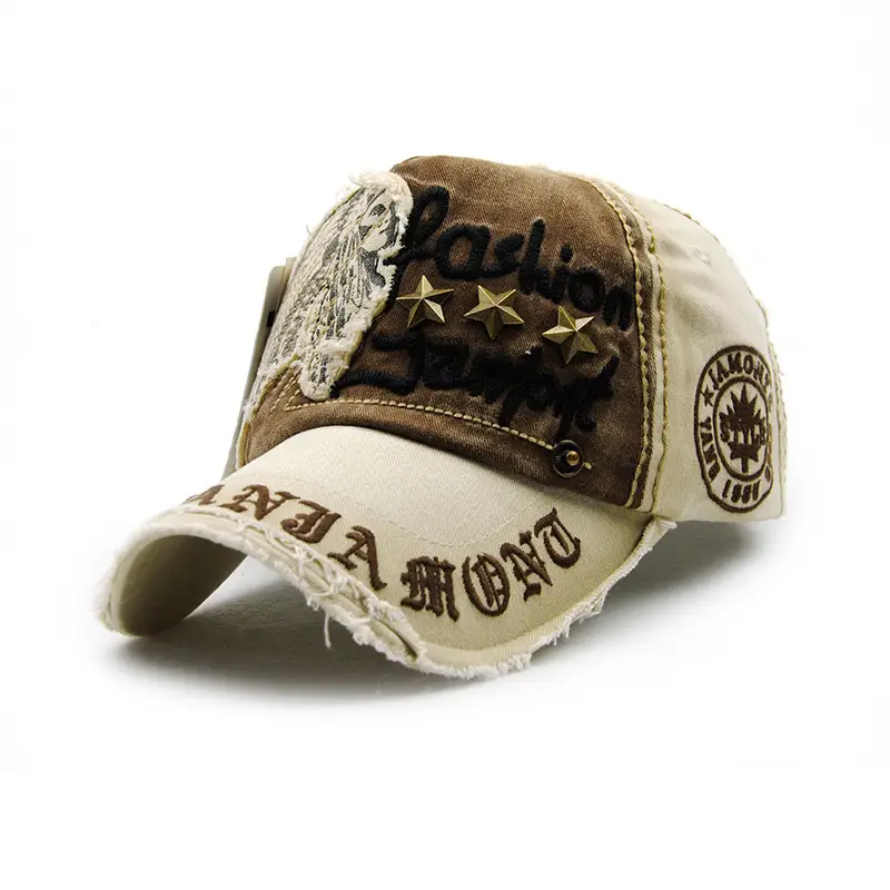 Men Casual Baseball Cap with Embroidered Design - Image 7