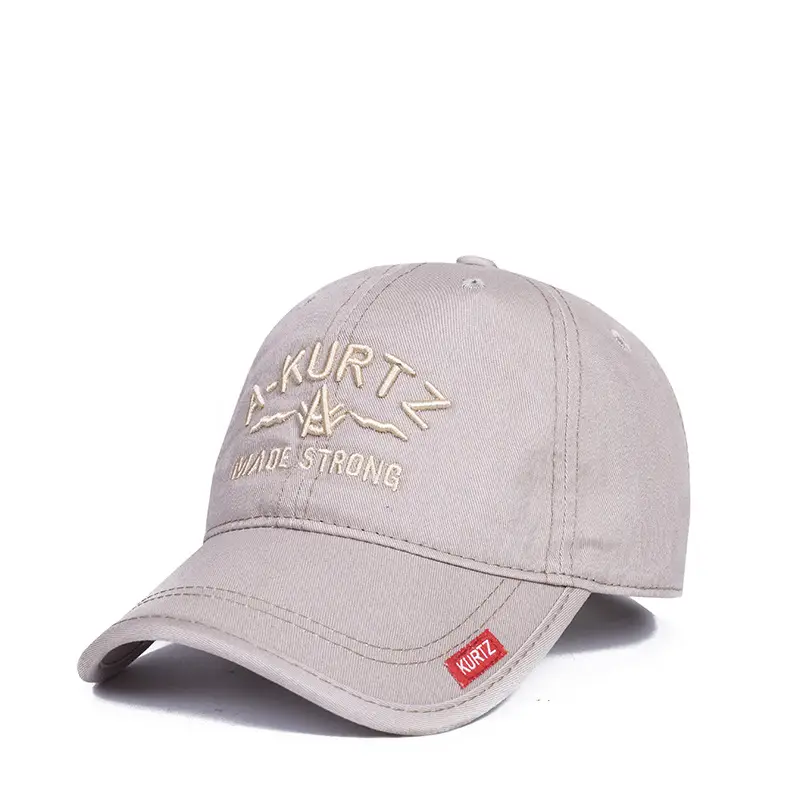 Men's Navy Blue Embroidered Baseball Cap with Brand Patch - Image 6