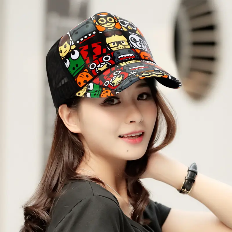 Men Owl Cap Breathable Mesh Summer Wear - Image 3