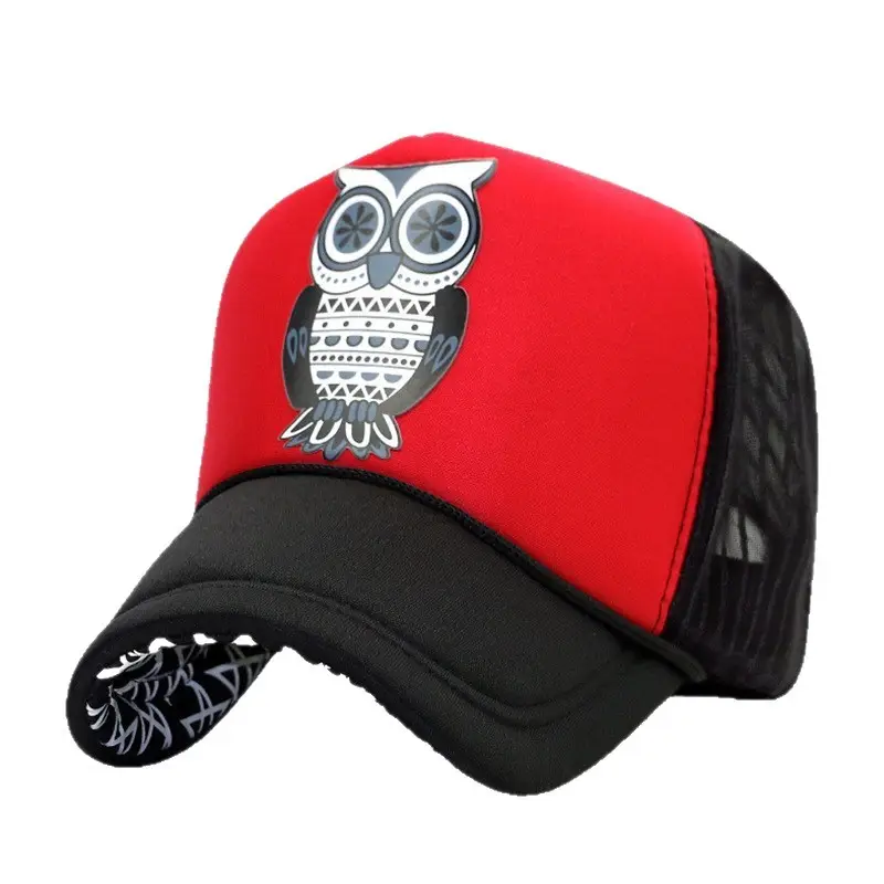 Men Owl Cap Breathable Mesh Summer Wear - Image 5
