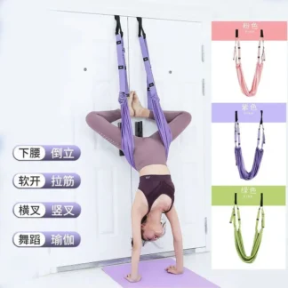 Purple Door Yoga Inversion Belt for Women