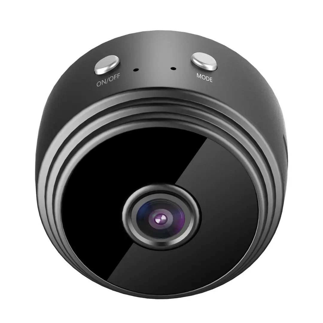 1080p Wireless Surveillance Camera Black 30m Range - Image 2