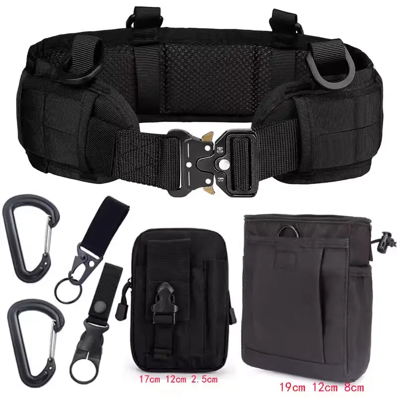 Men Tactical Waist Belt with Quick Release Buckle - Image 5