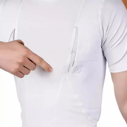 Men Tactical Hidden Holster T-Shirt