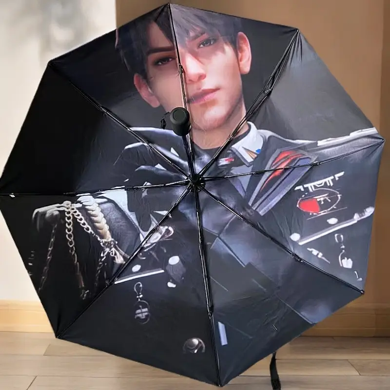 Summer Automatic UV Protection Umbrella for Students - Image 4