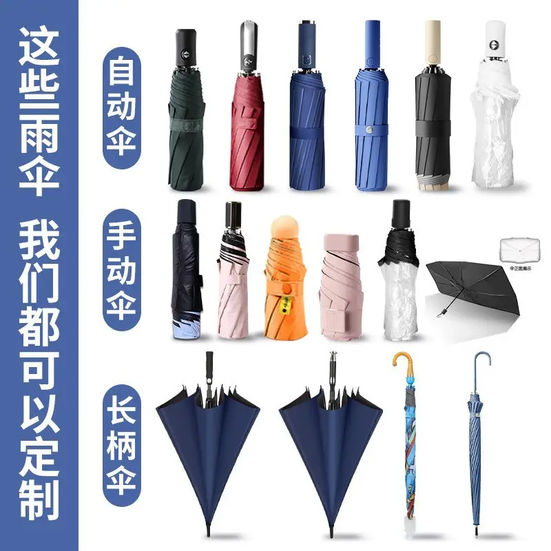 Custom Logo Sunscreen Umbrella Women Foldable - Image 3