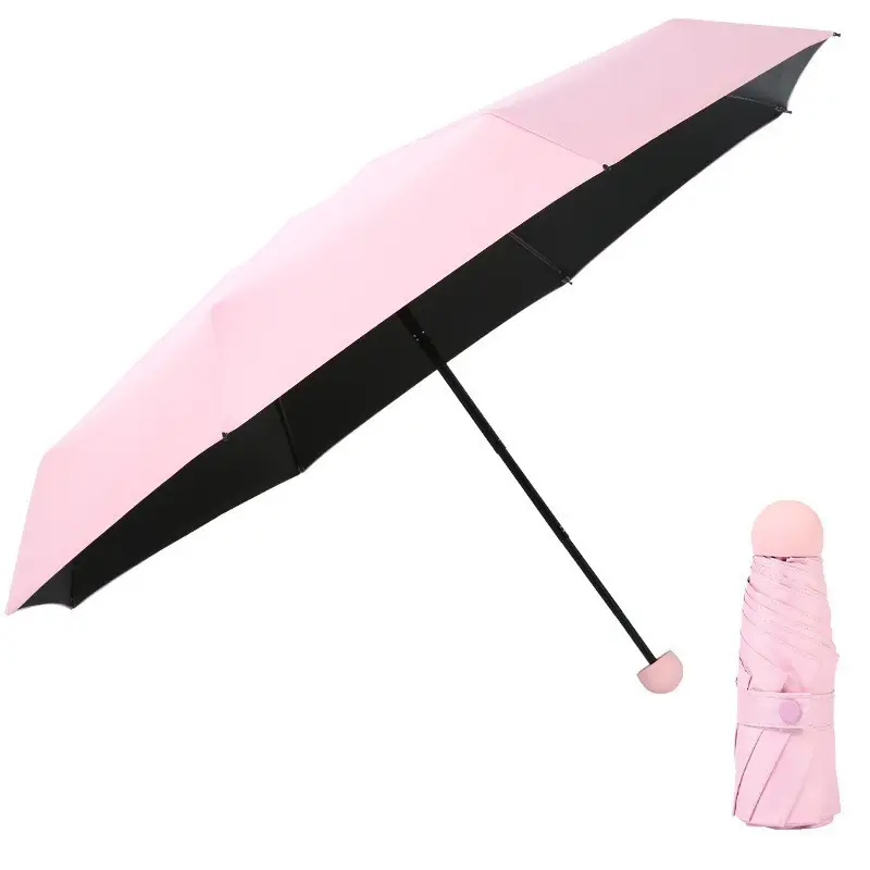 Custom Logo Sunscreen Umbrella Women Foldable - Image 5
