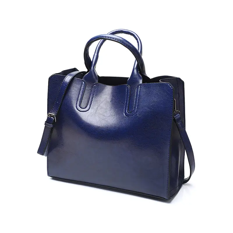 Retro Brown Leather Handbag for Women - Image 8
