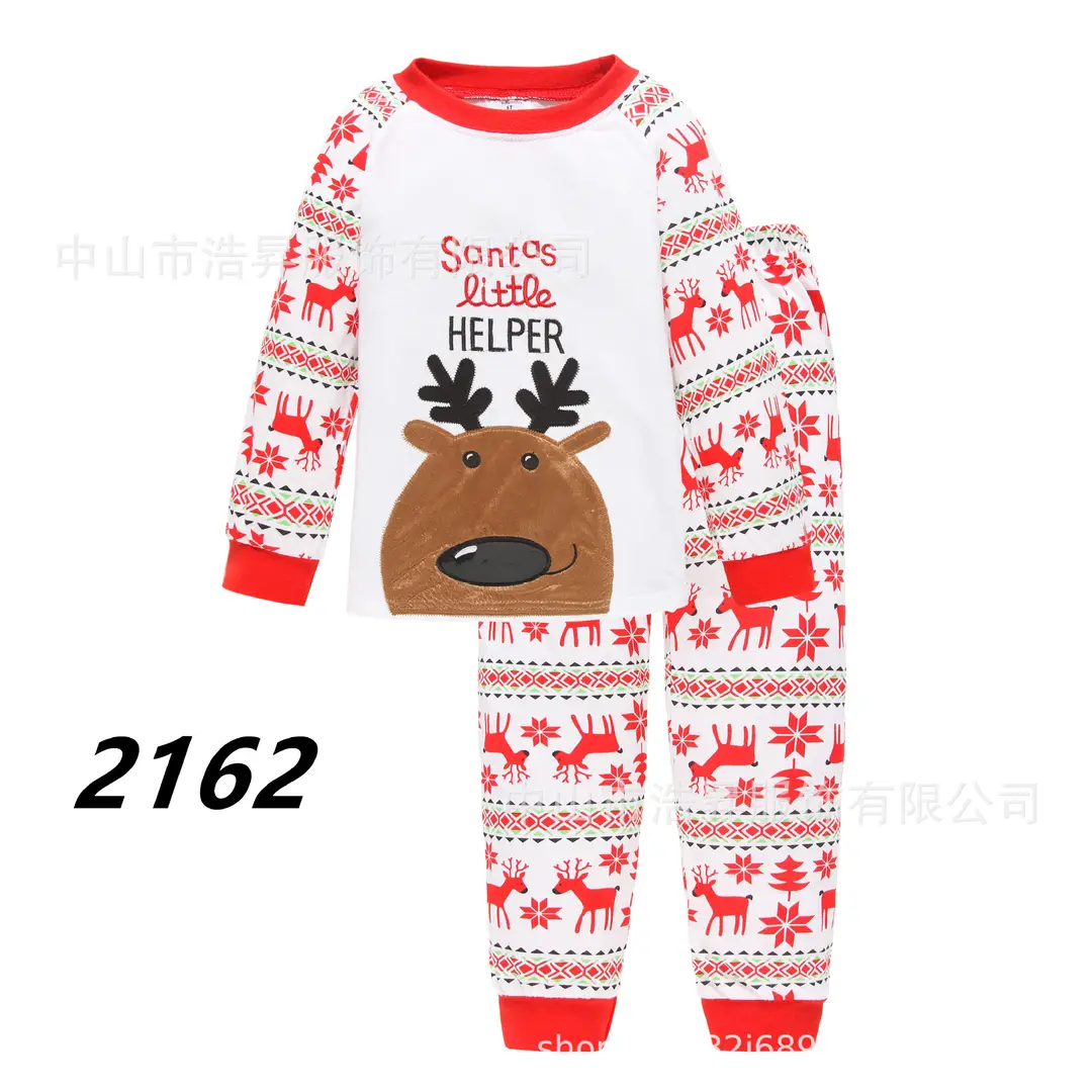 Red Snowman Pullover Suit for Kids 2-7 Years - Image 4