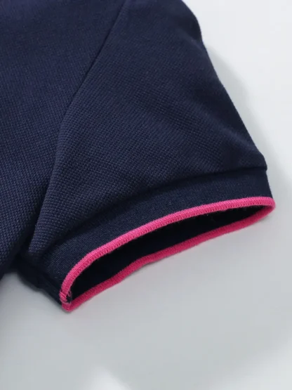 Navy Blue Polo Dress for