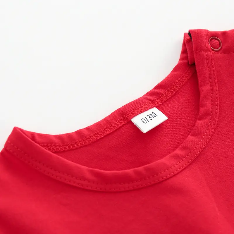 Newborn Red Checkered Jumpsuit for Baby - Image 2