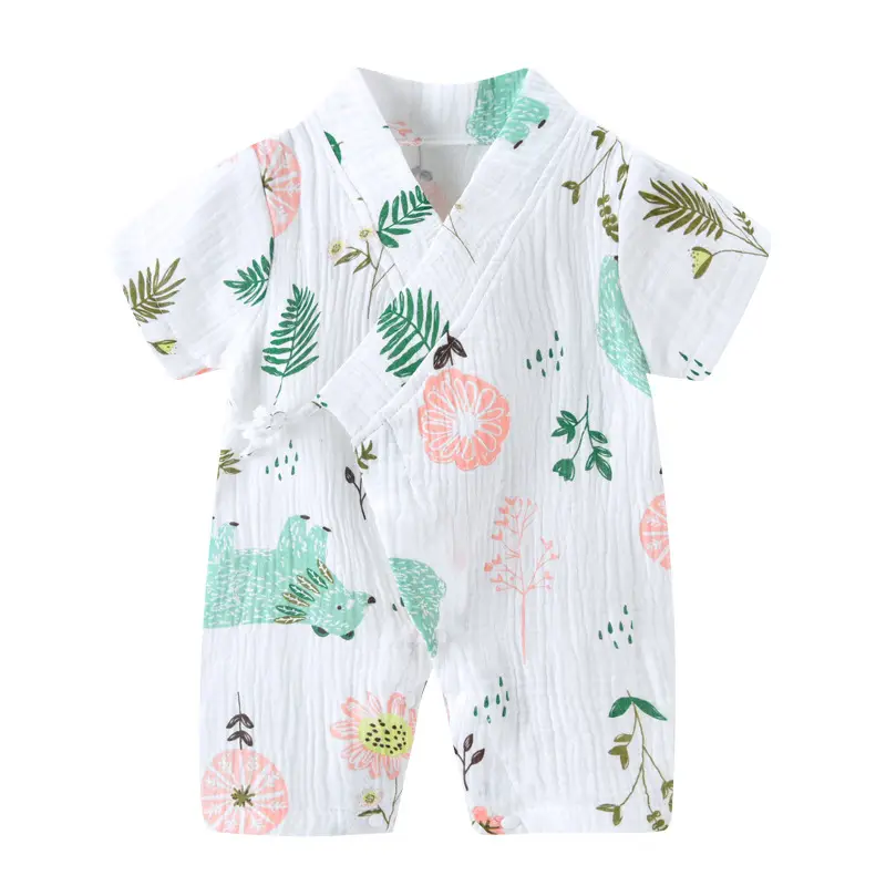 Baby Pajamas Set with Strawberries, Pineappels, Dinosaur & Bunnies - Image 5