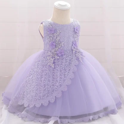 Light Blue Princess Tulle Dress